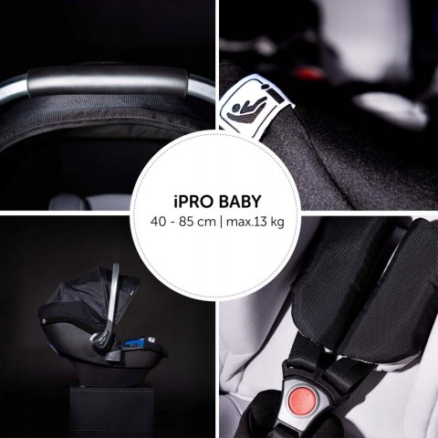 Hauck fotelik iPro caviar + baza iPro Isofix Hauck fotelik iPro caviar + baza iPro Isofix