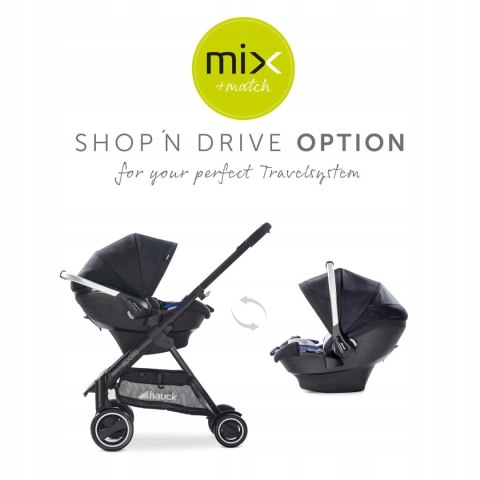 Hauck fotelik iPro caviar + baza iPro Isofix Hauck fotelik iPro caviar + baza iPro Isofix