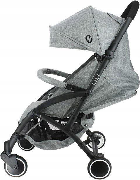 Niania Kompaktowy Wózek Spacerowy Lili Grey Niania Kompaktowy Wózek Spacerowy Lili Grey