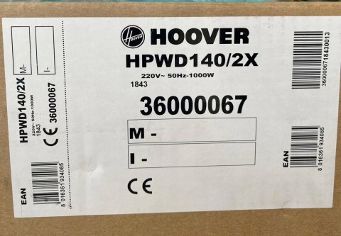 Szuflada grzewcza Hoover HPWD 140/2X Szuflada grzewcza Hoover HPWD 140/2X