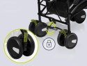 Wózek Spacerowy LIONELO Elia 0-15 kg czarno-biały