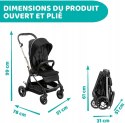 Wózek spacerowy CHICCO One4Ever czarny, do 22 kg