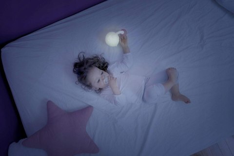 Badabulle Przenośna lampka nocna Lily różowa Badabulle Przenośna lampka nocna Lily różowa