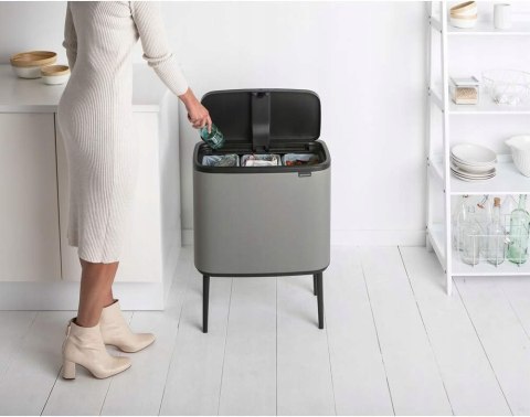 Brabantia Kosz na Śmieci do Kuchni 3 komorowy Brabantia Kosz na Śmieci do Kuchni 3 komorowy