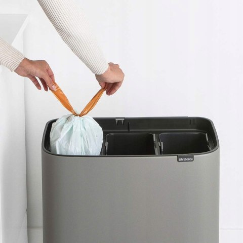 Brabantia Kosz na Śmieci do Kuchni 3 komorowy Brabantia Kosz na Śmieci do Kuchni 3 komorowy