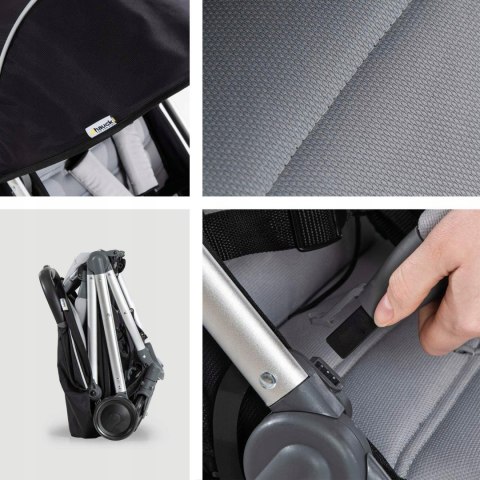 Hauck Swift Plus Składanie jedną ręką 6,4 kg Grey Hauck Swift Plus Składanie jedną ręką 6,4 kg Grey