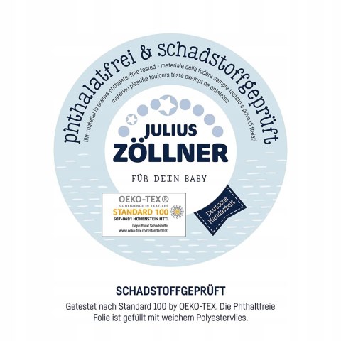 Julius Zollner Miękki Przewijak Mata 75x85 mięta Julius Zollner Miękki Przewijak Mata 75x85 mięta