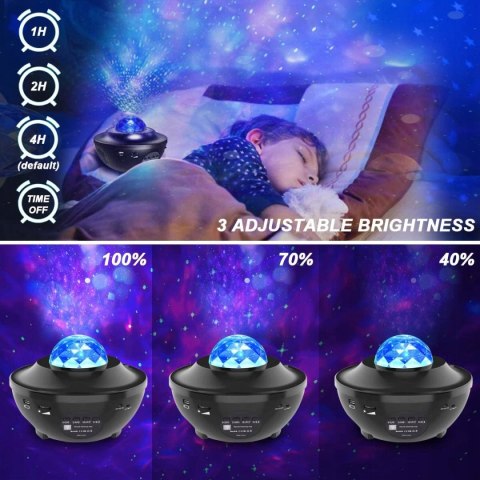 Projektor z muzyką LED Star Light Projektor z muzyką LED Star Light