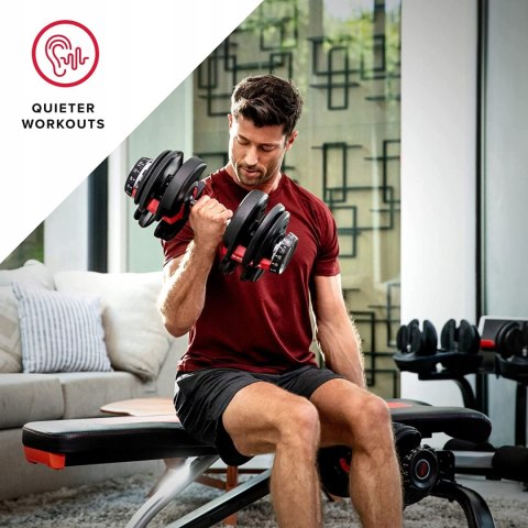 Regulowane hantle Bowflex SelectTech, 2,3 - 23,8kg Regulowane hantle Bowflex SelectTech, 2,3 - 23,8kg