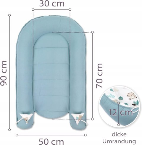 TotsyBaby gniazdo kokon 90x50cm TotsyBaby gniazdo kokon 90x50cm