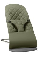 BABYBJORN - leżaczek BLISS Woven-Ciemnozielony