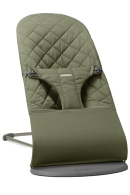 BABYBJORN - leżaczek BLISS Woven-Ciemnozielony