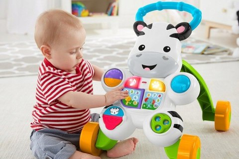 FISHER PRICE Chodzik Jeździk Zebra j.włoski FISHER PRICE Chodzik Jeździk Zebra j.włoski