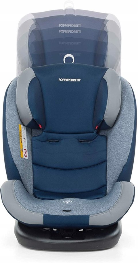 Fotelik Foppapedretti Iturn DuoFIX 0-36 kg black Fotelik Foppapedretti Iturn DuoFIX 0-36 kg black