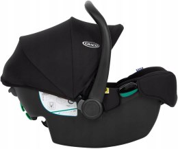 GRACO LEKKI FOTELIK SNUGLITE I-SIZE 0-13KG MIDNIGHT+BAZA SNUGTURN