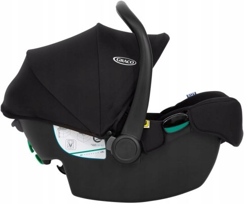 GRACO LEKKI FOTELIK SNUGLITE I-SIZE 0-13KG MIDNIGHT+BAZA SNUGTURN GRACO LEKKI FOTELIK SNUGLITE I-SIZE 0-13KG MIDNIGHT+BAZA SNUGTURN