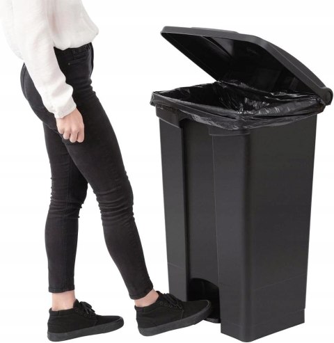 Jantex BinBlack Kosz na śmieci 87 l pedał Jantex BinBlack Kosz na śmieci 87 l pedał