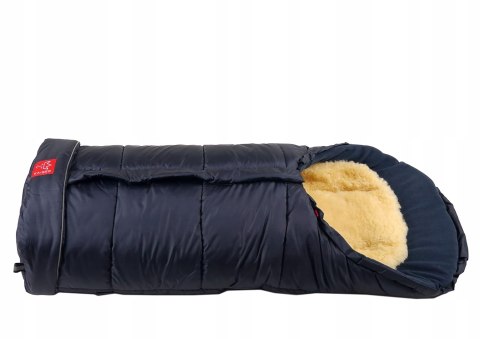 Kaiser śpiworek Sheepy z owczą wełną granatowy Kaiser śpiworek Sheepy z owczą wełną granatowy