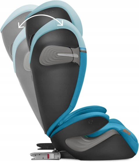 Fotelik Solution S2 i-Fix,CYBEX 15-50 kg Beach Blue Fotelik Solution S2 i-Fix,CYBEX 15-50 kg Beach Blue
