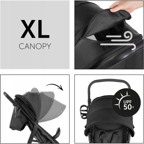 Hauck Wózek spacerowy Rapid 4D do25kg black Hauck Wózek spacerowy Rapid 4D do25kg black