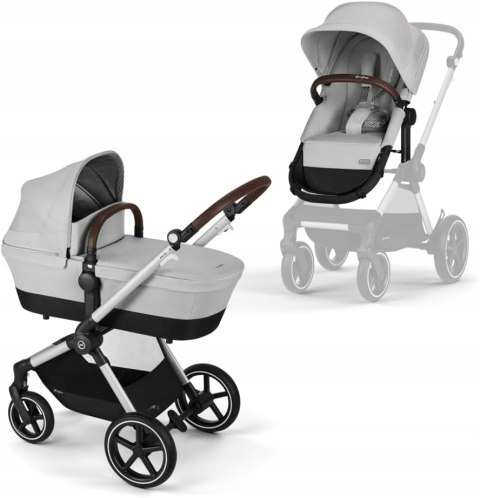 Wózek 2w1 Cybex Eos Lux 2-w-1 SLV Lava Grey Wózek 2w1 Cybex Eos Lux 2-w-1 SLV Lava Grey