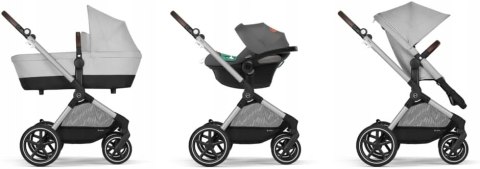 Wózek 2w1 Cybex Eos Lux 2-w-1 SLV Lava Grey Wózek 2w1 Cybex Eos Lux 2-w-1 SLV Lava Grey