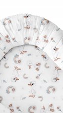 Babynest Kokon gniazdo dla malucha 90x50 cm kaczuszki zieleń powystawowy