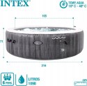Basen z hydromasażem nadmuchiwany okrągły Intex 200 cm x 71 cm