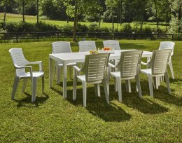 Dmora prostokątny rozkładany wielofunkcyjny stół ogrodowy 150/220 x 90cm
