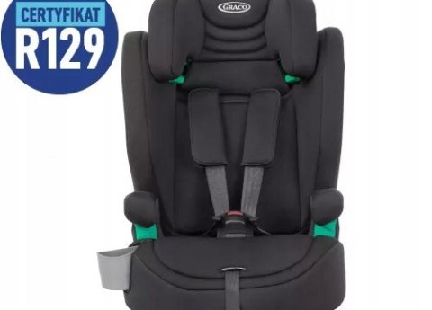Graco Eldura i-Size - Black 76-150 cm Graco Eldura i-Size - Black 76-150 cm