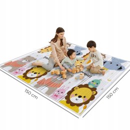 HuBorns Mata Dla Dzieci Składana XXL 200x180 cm