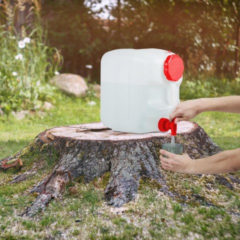 Kanister na wodę Relaxdays z kranem 23l Kanister na wodę Relaxdays z kranem 23l