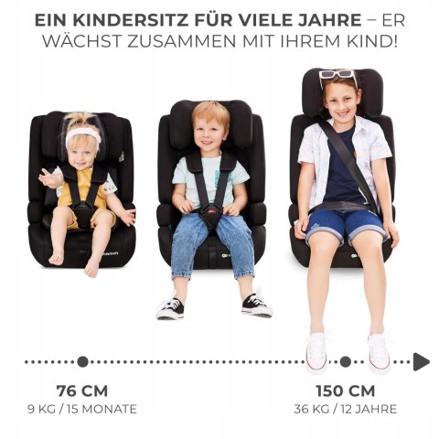 Kinderkraft Safety Fix 2 I-size fotelik dziecięcy 76-150 cm, 9-36 kg, Kinderkraft Safety Fix 2 I-size fotelik dziecięcy 76-150 cm, 9-36 kg,