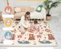 Piankowa dwustronna mata do zabawy Superbe Bebe 150x180cm