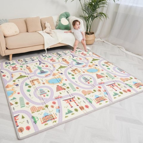 Piankowa dwustronna mata do zabawy Superbe Bebe 150x180cm Piankowa dwustronna mata do zabawy Superbe Bebe 150x180cm