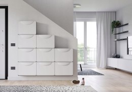 Szafka Regał na buty Terry Box 51 x 39 x 19 cm biały