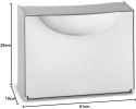 Szafka Regał na buty Terry Box 51 x 39 x 19 cm biały
