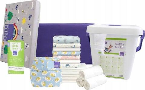 Bambino Mio Mioduo zestaw startowy pieluszek wielorazowych pojemnik Bambino Mio Mioduo zestaw startowy pieluszek wielorazowych pojemnik