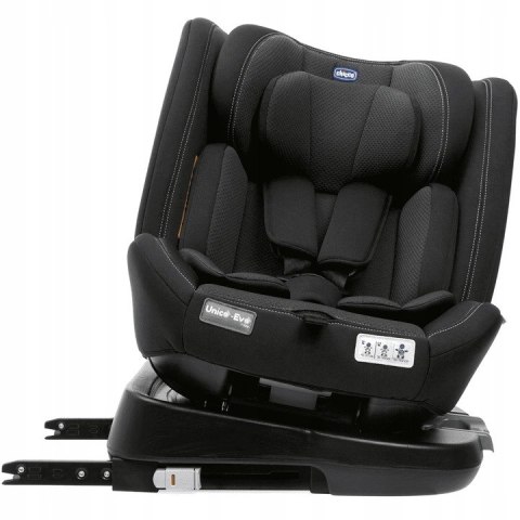 CHICCO UNICO EVO I-SIZE FOTELIK 0-36 KG BLACK ISOFIX TOP TETHER Black CHICCO UNICO EVO I-SIZE FOTELIK 0-36 KG BLACK ISOFIX TOP TETHER Black
