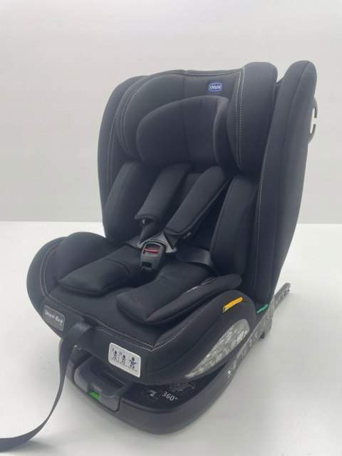 CHICCO UNICO EVO I-SIZE FOTELIK 0-36 KG BLACK ISOFIX TOP TETHER Black CHICCO UNICO EVO I-SIZE FOTELIK 0-36 KG BLACK ISOFIX TOP TETHER Black