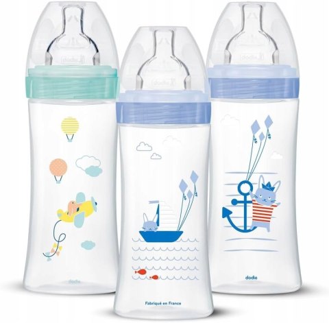 Dodie Butelka antykolkowa 6m+ 330ml 2szt Dodie Butelka antykolkowa 6m+ 330ml 2szt