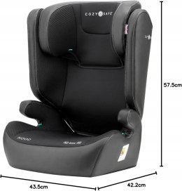Fotelik Cozy N Safe 100-150cm Dzieci 4-12lat Regulacja Zagłówka
