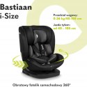 Fotelik samochodowy Lionelo BASTIAAN I-SIZE Black-Grey
