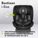 Fotelik samochodowy Lionelo BASTIAAN I-SIZE Black-Grey