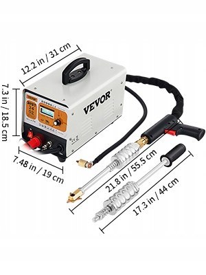 Ściągacz Wgnieceń Zgrzewarka punktowa 3kW 3500A Spawarka 220V LCD Ściągacz Wgnieceń Zgrzewarka punktowa 3kW 3500A Spawarka 220V LCD