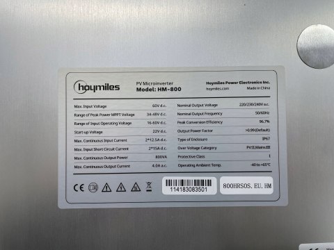 Solarway Panele słoneczne Solar 800 W Solarway Panele słoneczne Solar 800 W