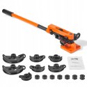 VEVOR Ręczna giętarka do rur 3/8" do 1" 7 matryc