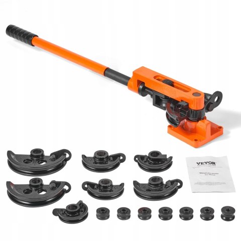 VEVOR Ręczna giętarka do rur 3/8" do 1" 7 matryc VEVOR Ręczna giętarka do rur 3/8" do 1" 7 matryc