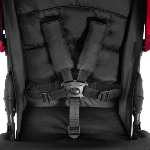 Wózek spacerowy Hauck Sport black/red Wózek spacerowy Hauck Sport black/red