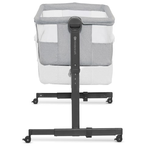 Łóżeczko Kinderkraft NESTE UP2 59 x 94 cm szare Łóżeczko Kinderkraft NESTE UP2 59 x 94 cm szare